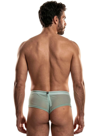 Xtremen 91263 Mens Underwear Microfiber Mesh Briefs Color Green
