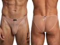 Xtremen 91264 Mens Underwear Microfiber Mesh Bikini Color Brown