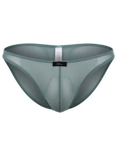 Xtremen 91264 Mens Underwear Microfiber Mesh Bikini Color Green