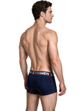 Xtremen 91265 Men's Underwear Sleek Microfiber Stretch Trunks Color Dark Blue