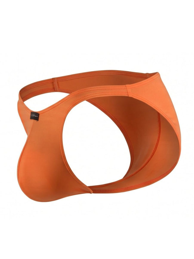 Xtremen 91267 Men's Underwear Microfiber Bikini for Modern Fit and Sleek Comfort Color Orange