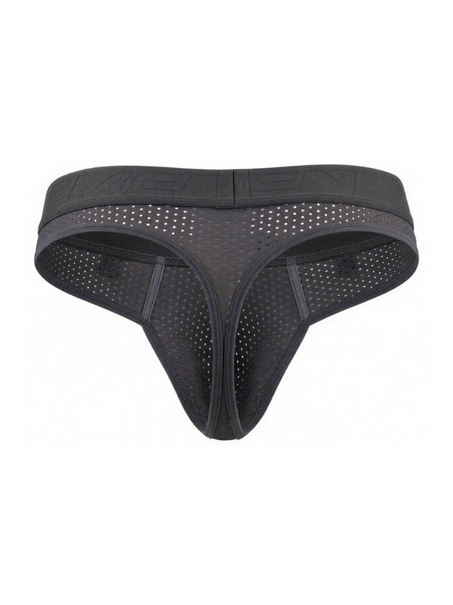 Xtremen 91268 Microfiber Mesh Thongs Color Gray
