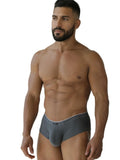 Xtremen 91269 Microfiber Mesh Briefs Color Gray