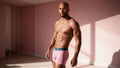 Xtremen 91271 Men's Underwear Sleek Microfiber Boxer Briefs Color Pink