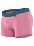 Xtremen 91271 Men's Underwear Sleek Microfiber Boxer Briefs Color Pink
