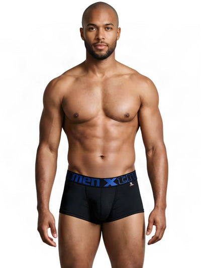 Xtremen 91272 Men's Underwear Sleek Microfiber Trunks Color Black