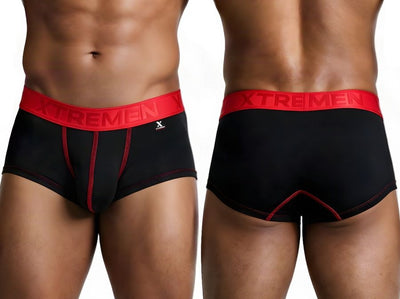 Xtremen 91273 Men's Underwear Sleek Athletic Microfiber Briefs Color Black