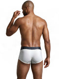 Xtremen 91273 Men's Underwear Sleek Athletic Microfiber Briefs Color White