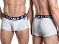 Xtremen 91274 Men's Underwear Microfiber Trunks for Daily Support Color White