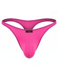 Xtremen 91275 Men's Underwear Sleek Microfiber Thongs Color Fuchsia