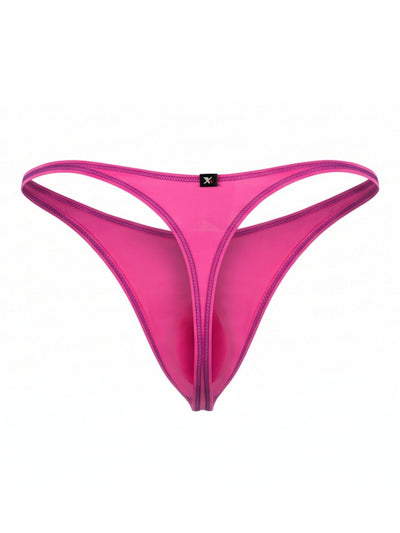 Xtremen 91275 Men's Underwear Sleek Microfiber Thongs Color Fuchsia