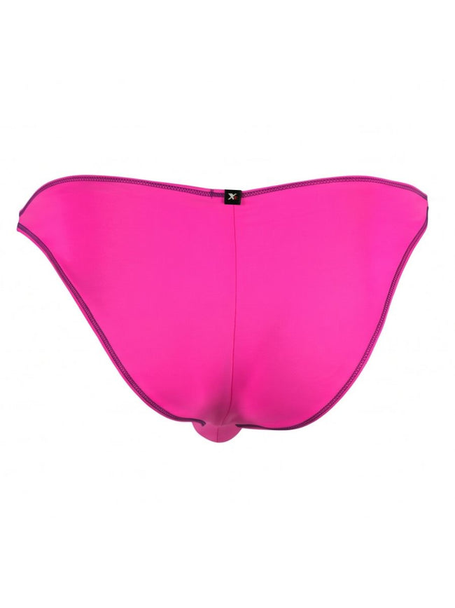 Xtremen 91276 Men's Underwear Sleek Microfiber Bikini Color Fuchsia