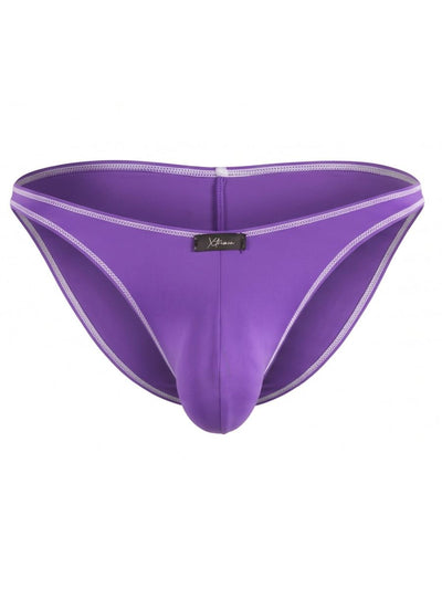 Xtremen 91276 Men's Underwear Sleek Microfiber Bikini Color Purple