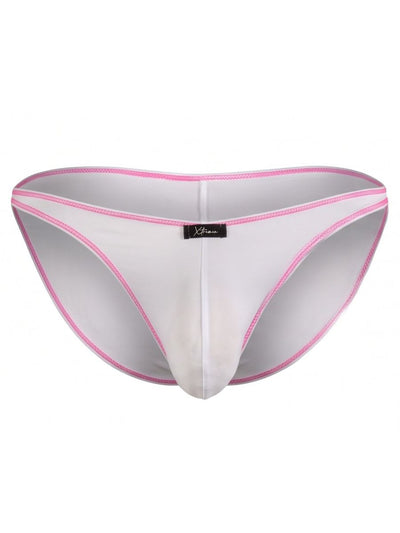 Xtremen 91276 Men's Underwear Sleek Microfiber Bikini Color White