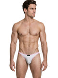 Xtremen 91276 Men's Underwear Sleek Microfiber Bikini Color White