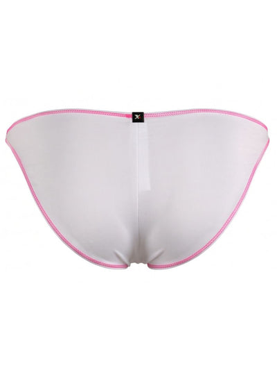 Xtremen 91276 Men's Underwear Sleek Microfiber Bikini Color White