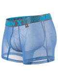 Xtremen 91277 Men's Underwear Microfiber Mesh Boxer Briefs Color Blue