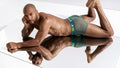Xtremen 91277 Men's Underwear Microfiber Mesh Boxer Briefs Color Green