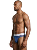 Xtremen 91278 Men's Underwear Breathable Microfiber Mesh Thongs Color Blue