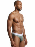 Xtremen 91278 Men's Underwear Breathable Microfiber Mesh Thongs Color Green