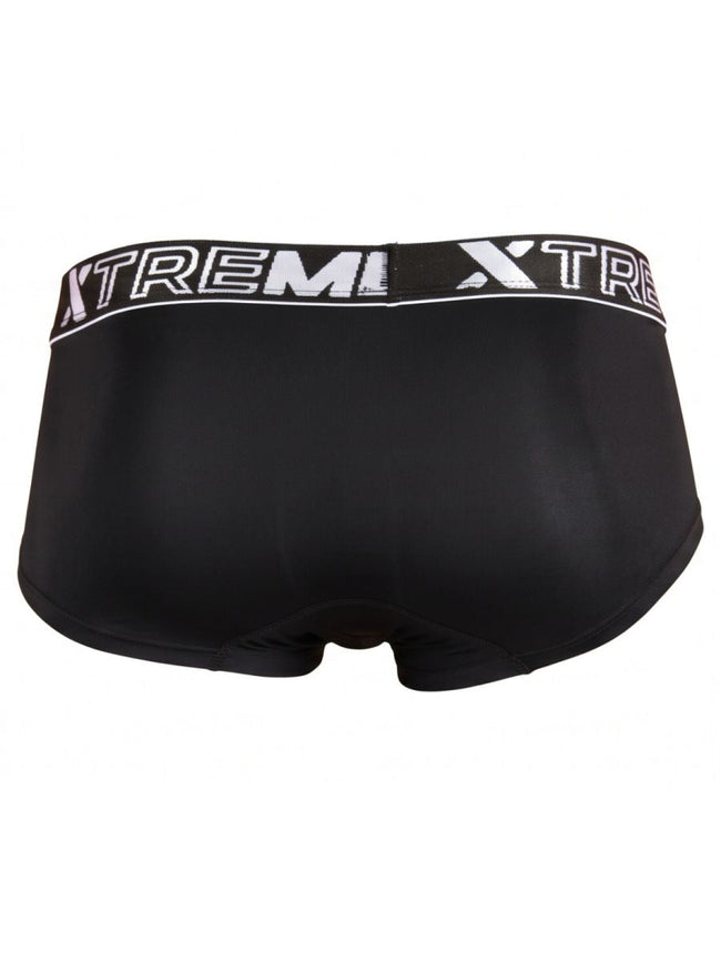 Xtremen 91280 Men's Underwear Sleek Microfiber Briefs Color Black