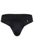 Xtremen 91281 Men's Underwear Sleek Microfiber Thongs Color Black
