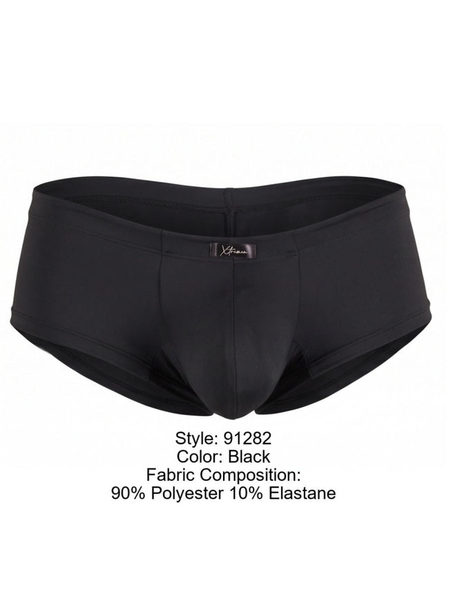Xtremen 91282 Men's Underwear Sleek Microfiber Briefs Color Black