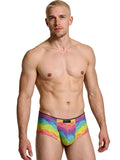 Xtremen 91283 Rainbow Printed Microfiber Briefs Color Cloud