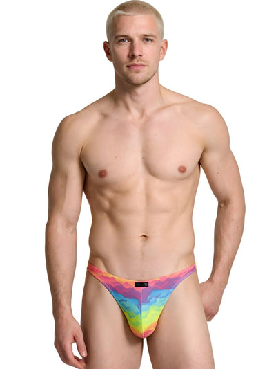 Xtremen 91284 Printed Microfiber Thongs Color Cloud