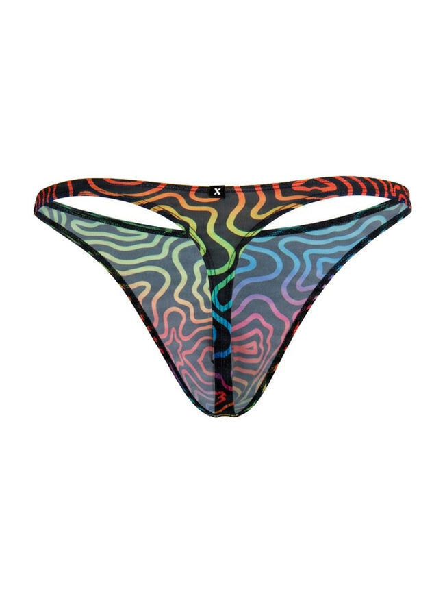 Xtremen 91284 Printed Microfiber Thongs Color Labyrinth