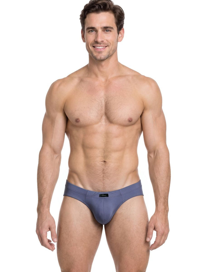 Xtremen 91286 Men's Underwear Sleek Microfiber Briefs Color Gray