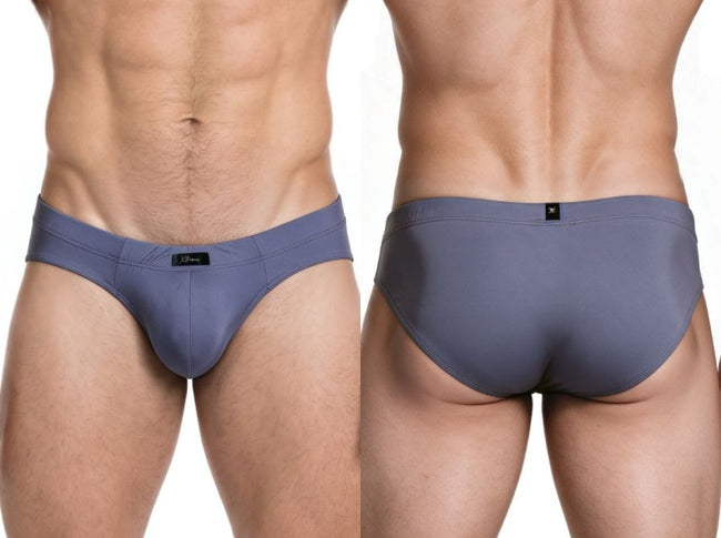 Xtremen 91286 Men's Underwear Sleek Microfiber Briefs Color Gray