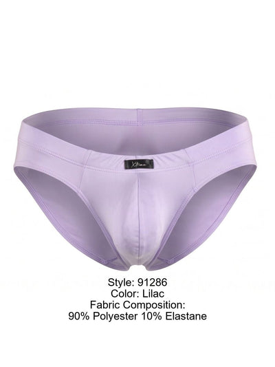Xtremen 91286 Men's Underwear Sleek Microfiber Briefs Color Lilac