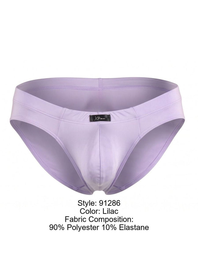Xtremen 91286 Men's Underwear Sleek Microfiber Briefs Color Lilac