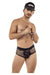 CandyMan 99414 Police Man Costume outfit Briefs Color Black