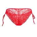 CandyMan 99488 Side Tie Lace Bikini Color Red