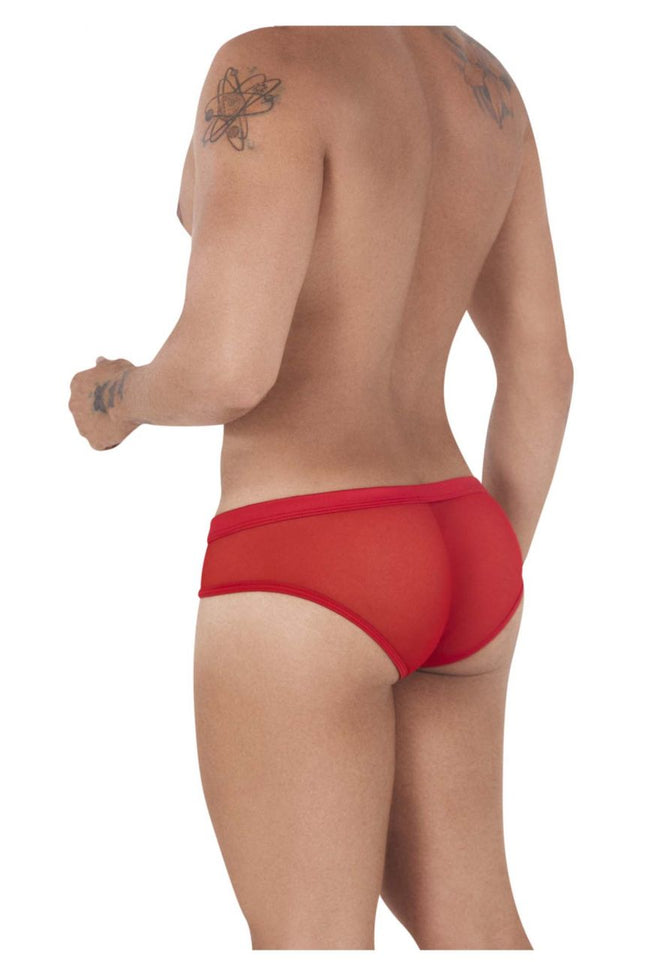 CandyMan 99500 Zipper-Mesh Bikini Color Red