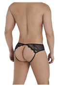 CandyMan 99538 Lace Jockstrap Color Black