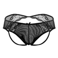 CandyMan 99538 Lace Jockstrap Color Black