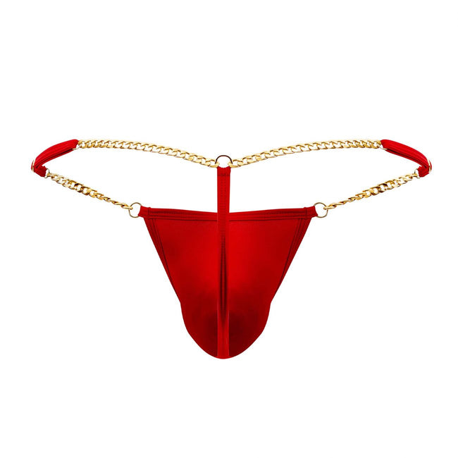 CandyMan 99586 Chain G-String Color Red