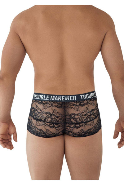 CandyMan 99616 Trouble Maker Lace Trunks Color Black