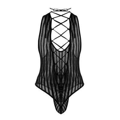 CandyMan 99727 Work-N-Play Bodysuit Color Black