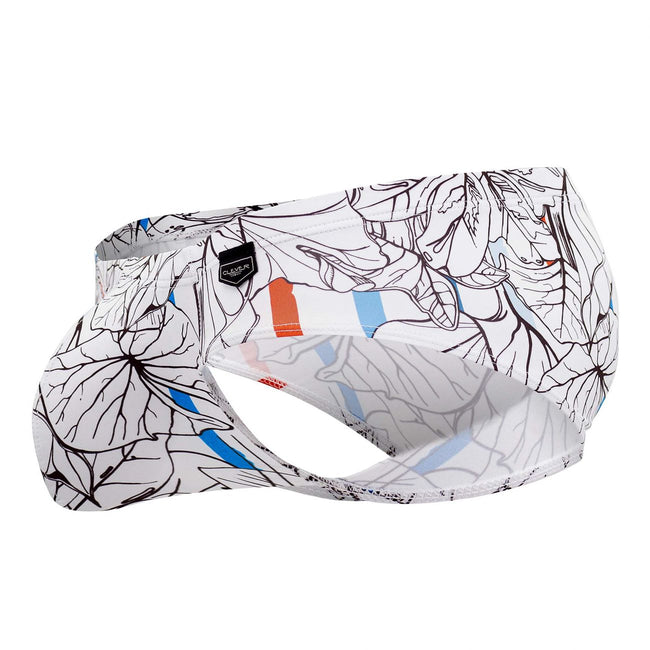 Clever 0546-1 Leaves Briefs Color White