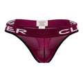 Clever 0940 Jasped Thongs Color Grape