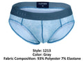 Clever 1213 Avalon Briefs Color Gray