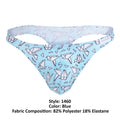 Clever 1460 Figure Thongs Color Blue