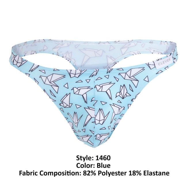 Clever 1460 Figure Thongs Color Blue