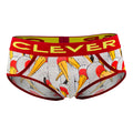 Clever 5340 Matches Piping Briefs Color White