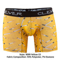 Clever 9099 Limited Edition Long Boxer Briefs Color Yellow-15