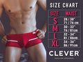 Clever 229924 2PK Australian Trunks Color Black-White